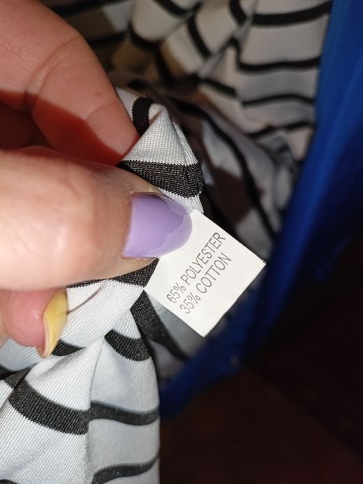 Stylowa kurtka damska niebieska L-XL