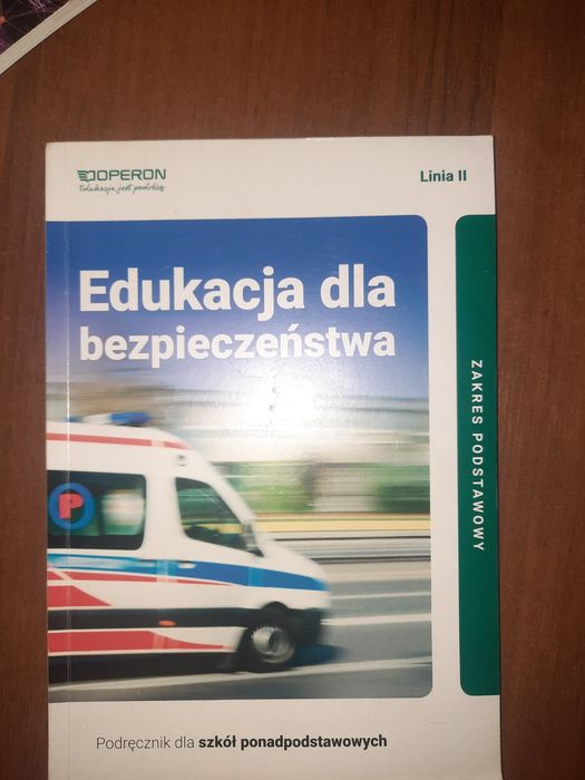 Edukacja Dla Bezpieczeństwa Operon Podręcznik