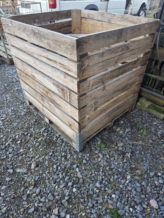 Skrzyniopalety drewniane