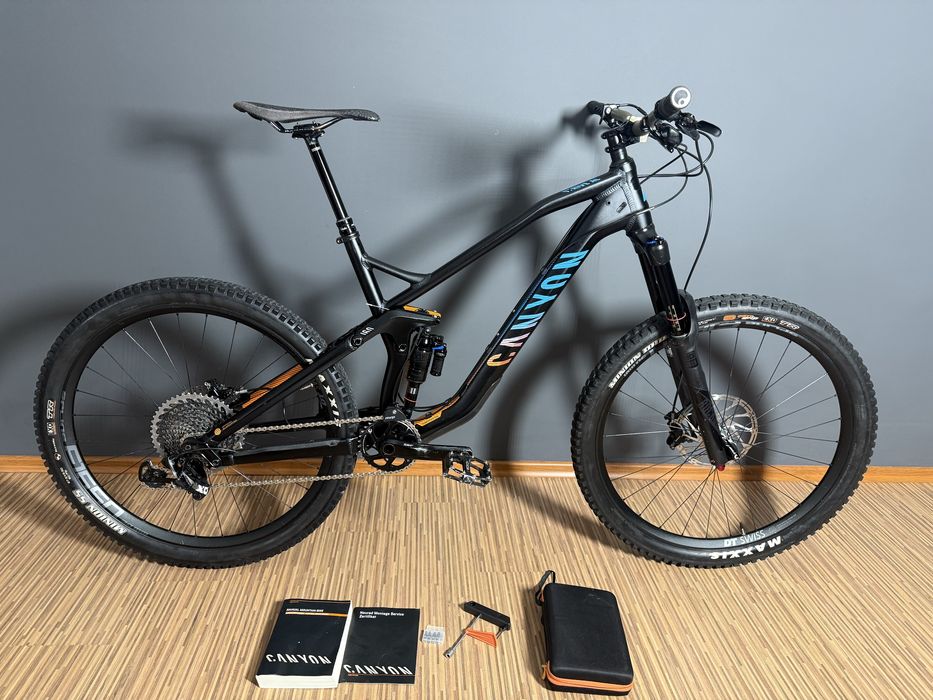 Canyon Strive AL 9.0 x0 renthal rower enduro full nie specialzied trek