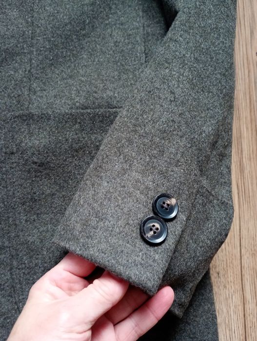 Walbush męska marynarka ze stójką L XL wełna Loden