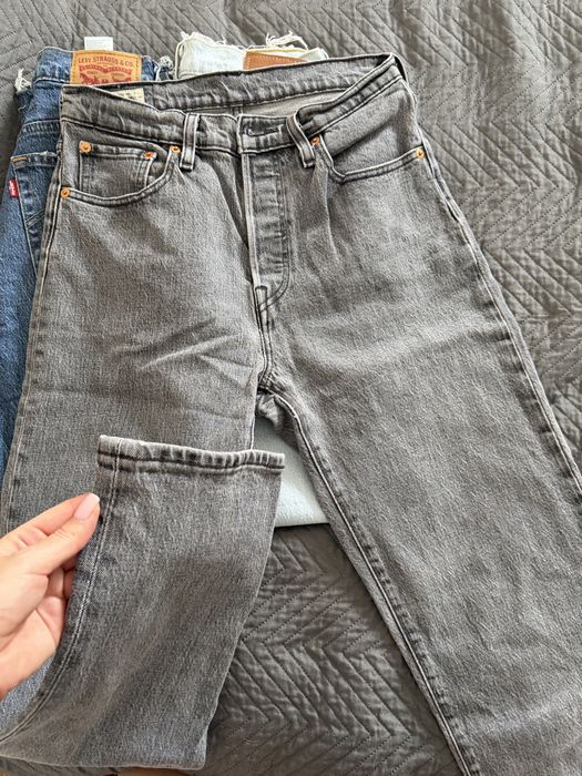 Джинси графітові Levi’s / джинси мом