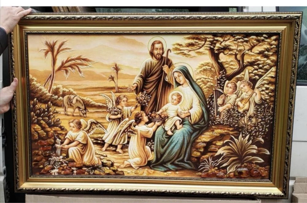 Ікони з бурштину