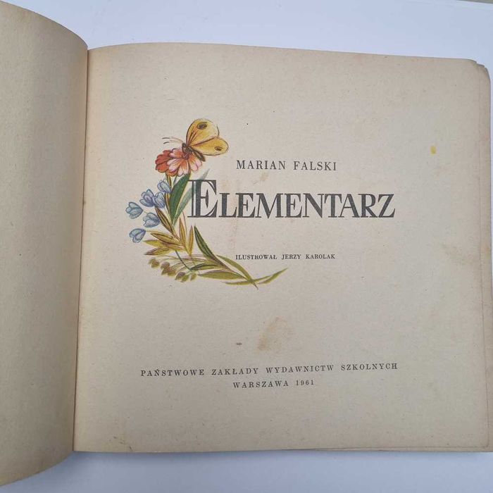 Elementarz Falski1961. Rarytas.