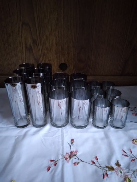 Набор стаканов с напылением