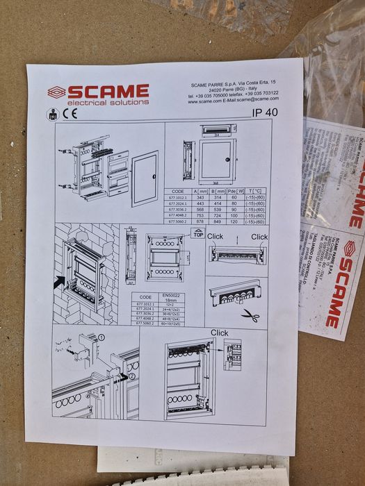 Rozdzielnia podtynkowa