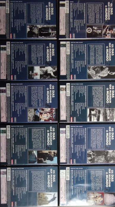 OL1- DVD - Lote de 10 DVD - Os Dias que Mudaram o Mundo