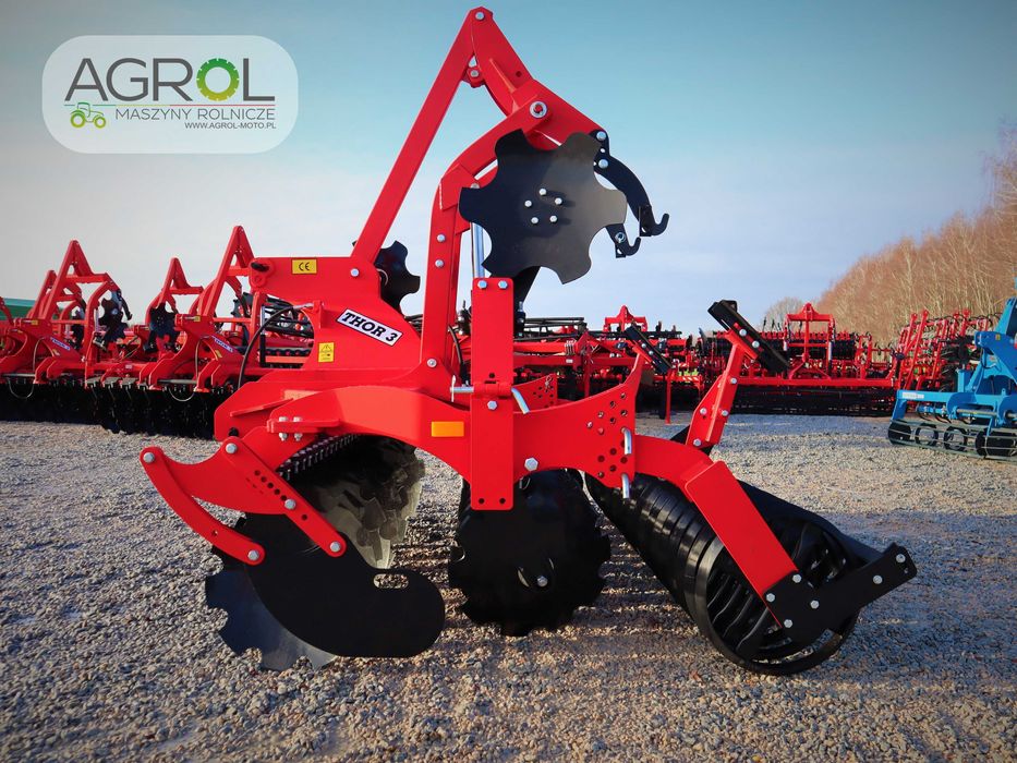 Agregat talerzowy brona hydropack AgroFactory InterTech 3m Granosystem