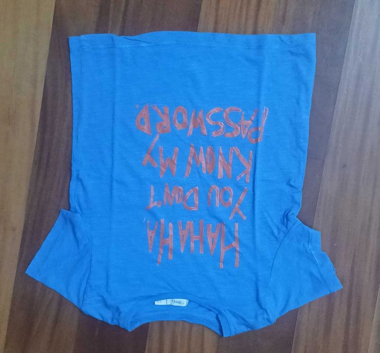 Conjunto 7 t-shirts para criança - 5/6 anos