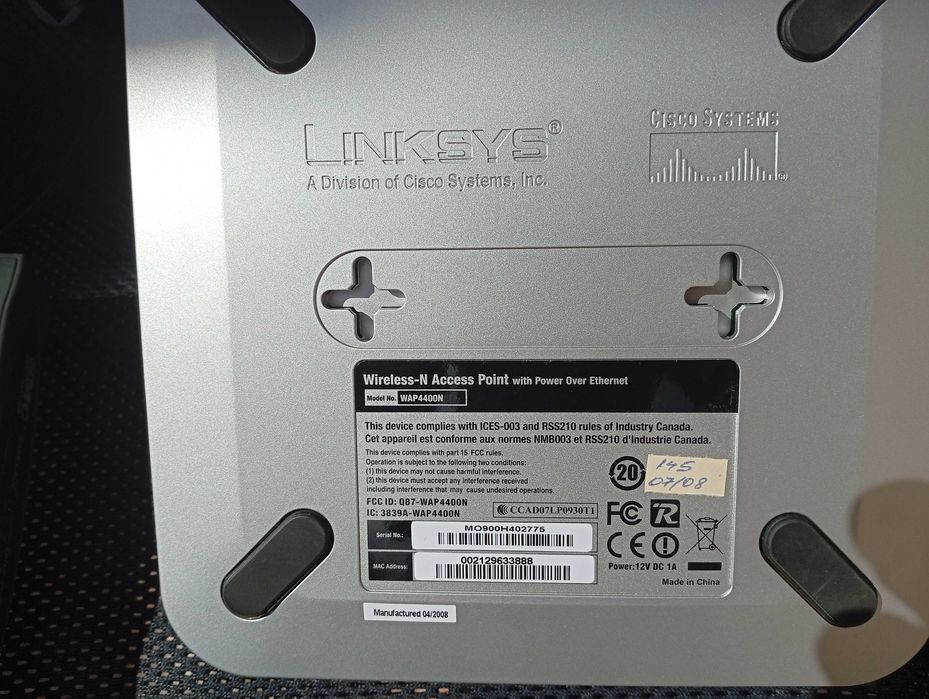 Router WiFi / Access Point WiFi + Switch de 4 portas - Preço para o conjunto