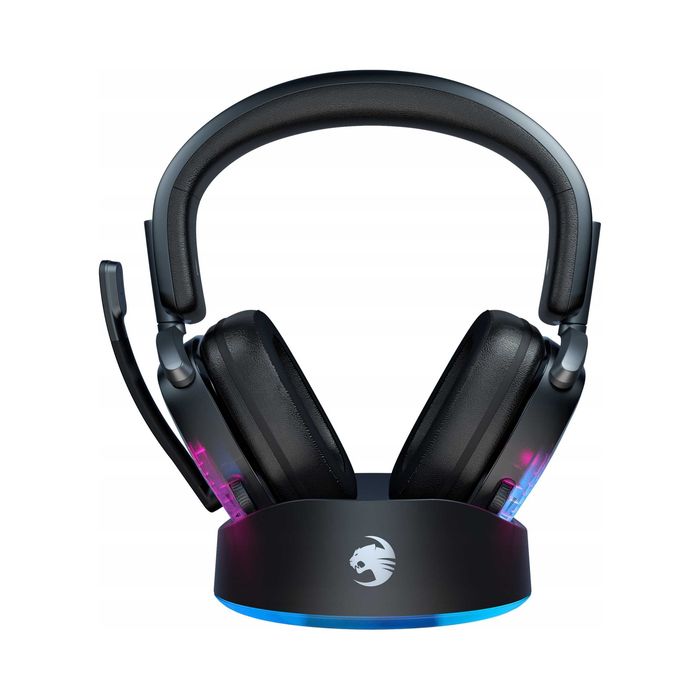 Słuchawki bezprzewodowe nauszne ROCCAT Syn Max Air ze stacją dokującą (6768)