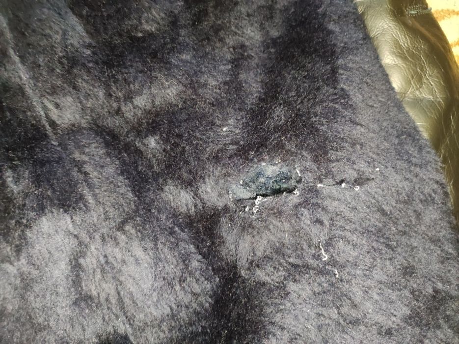 Зимняя Кожаная Куртка с Утеплителем М-ка Black