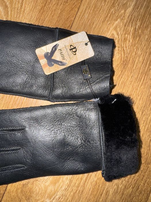 Рукавиці жіночі з натуральної овчинки PAIDI