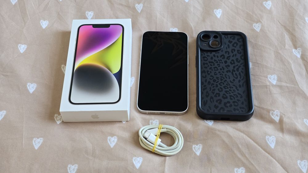 iPhone 14 128GB BIAŁY stan bdb