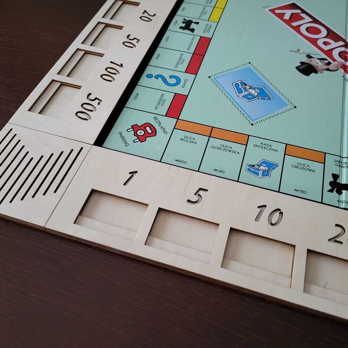 Monopoly organizer drewniany [23_1]