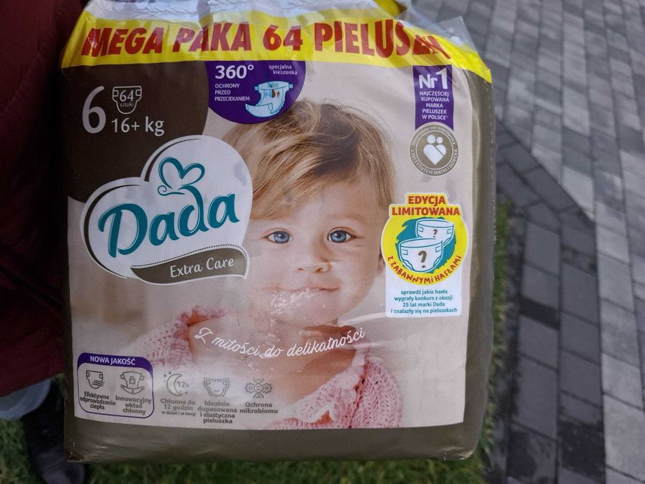 Pieluszki Dada 6 128szt.