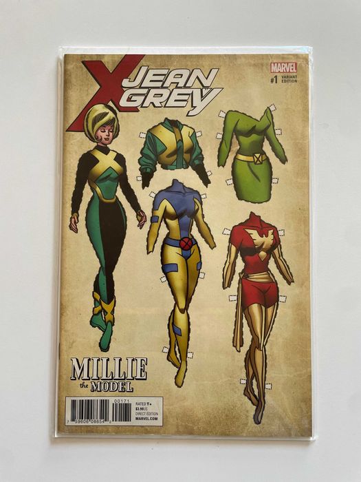Jean Grey #1 Marvel 2017 Series Millie The Model 1:10 Variant