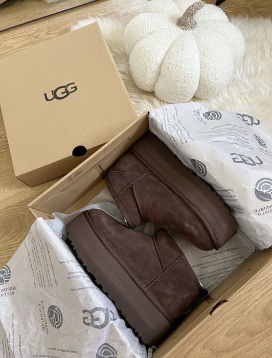 UGG Mini Platform brown 36р
