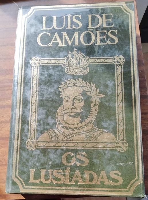 Os Lusíadas - Luís de Camões - Edição de Luxo com Capa Verde (1981)