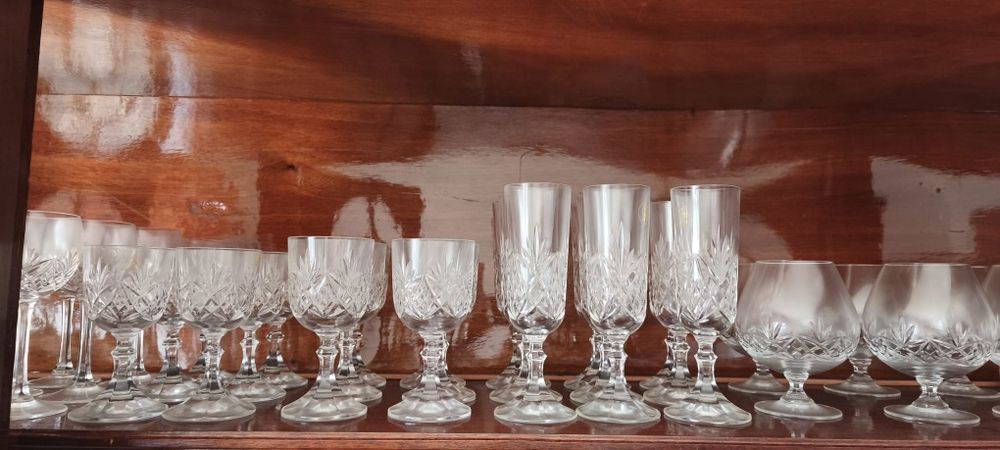 Conjunto copos cristal Royal County