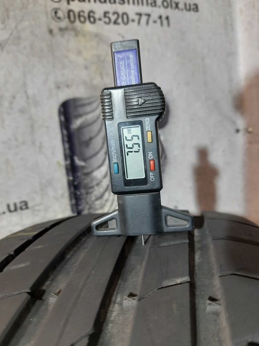 Шини 7,5мм 225/40 R18 CONTINENTAL ContiSportContact 5 б/у літо склад