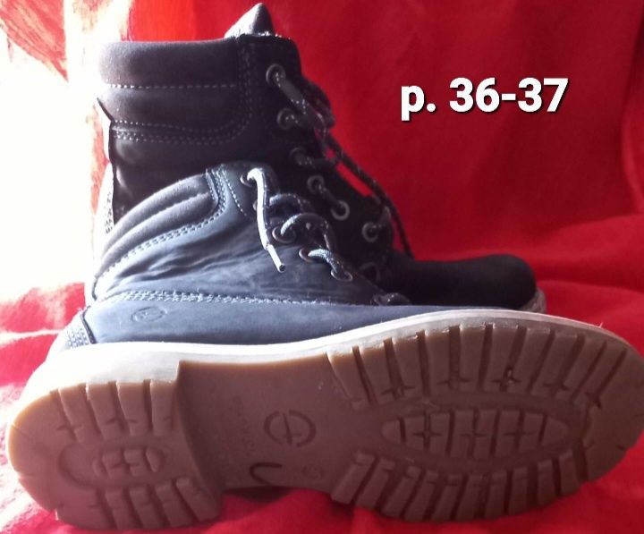 Ботинки б/у, кожа натуральная.