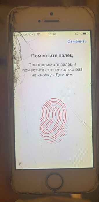 Iphone 5s 16 gb б.у,короб на запчастини