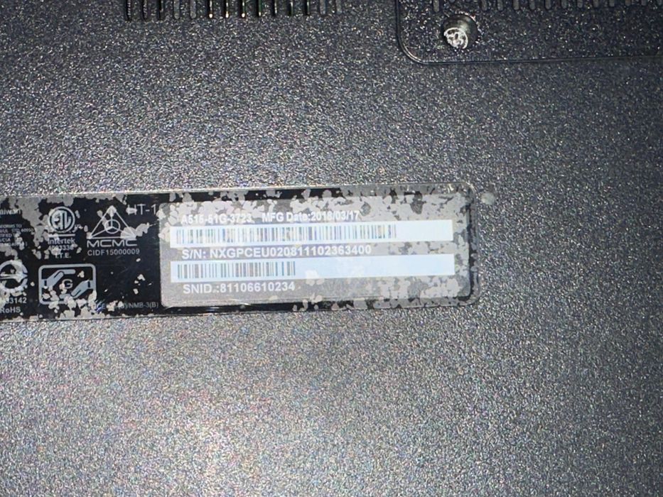 Продам ноутбук Acer Aspire 5 A515-51G