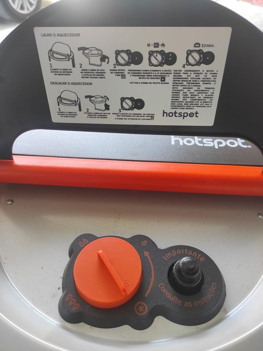 Aquecedor a gás apenas usado 2 vezes