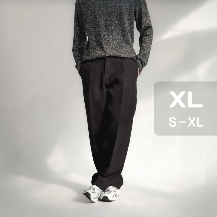 Брюки класичні широкі чоловічі Штани мужские классические широкие XL