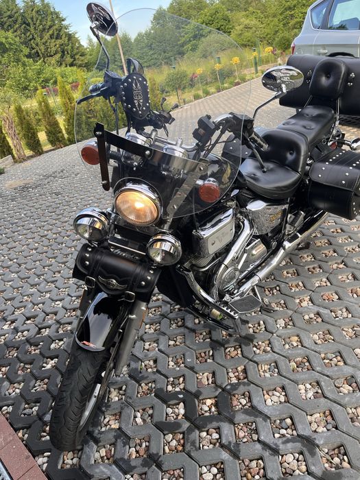 Motocykl honda shadow 700 vt