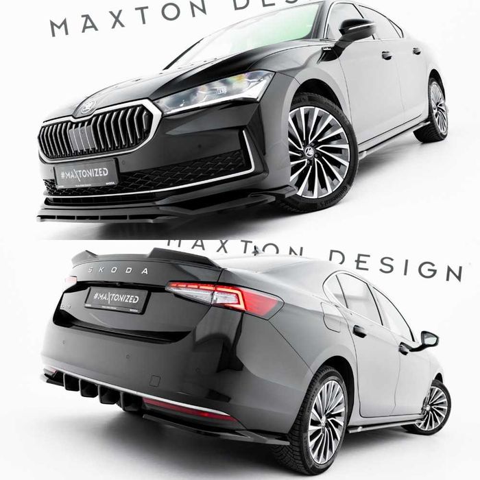 Обвес Skoda Superb 4 (2024+) тюнинг сплиттер пороги диффузор спойлер