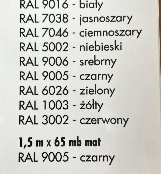 Zestawy dp naprawy plandek , kazdy kolor !
