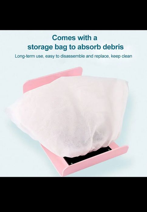 Aspirador pó de unhas novo ler anúncio