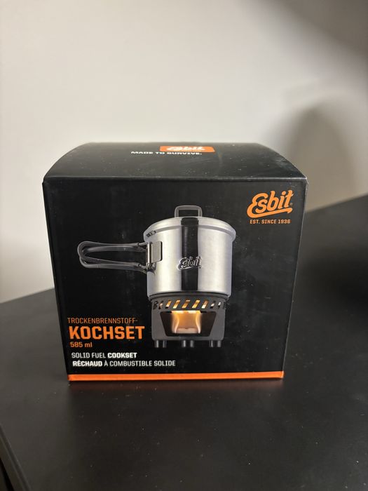 Kuchenka turystyczna Esbit Cookset Stainless steal 585 ml