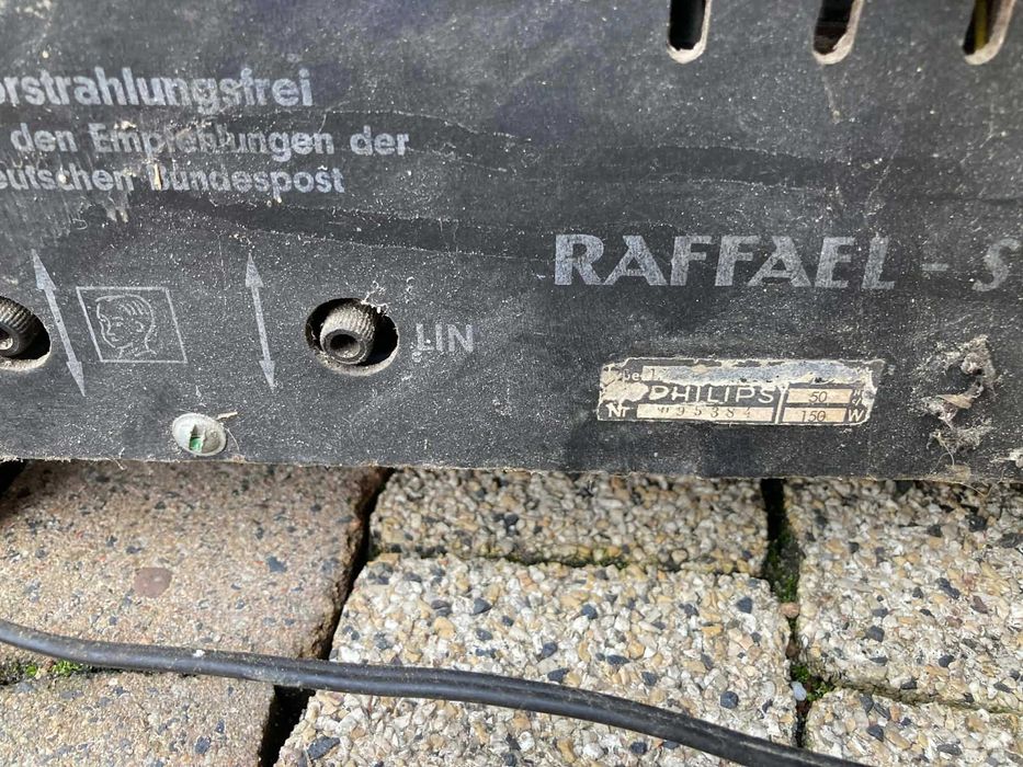 philips antyk telewizor lampowy ta