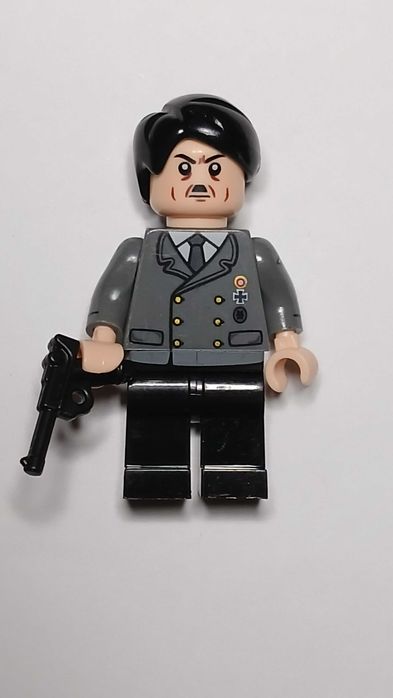 Figurka żołnierza niemieckiego 4 krotny nadruk WW2 kompatybilne z Lego