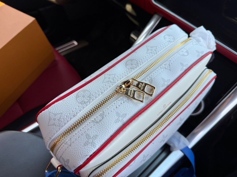 Louis vuitton x nba kriswu сумка белая мужская через плечо