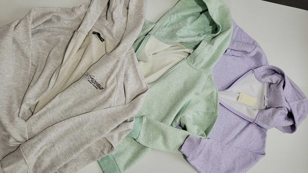 Bluza 3 szt. Reserved dziewczynka rozm.158 rozpinane