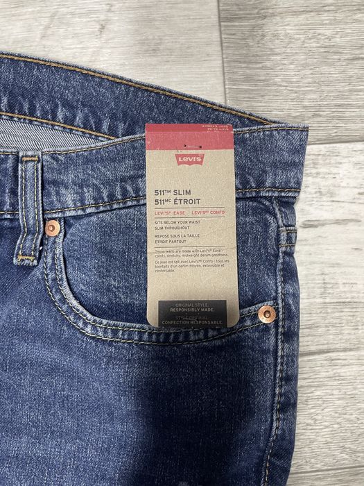 Абсолютно нові! Levis 511 slim fit