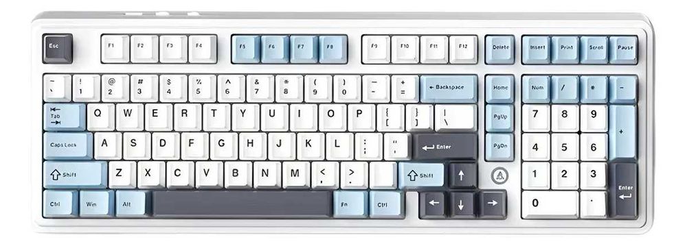 Клавіатура AJAZZ AK980 - колір Glacial Blue