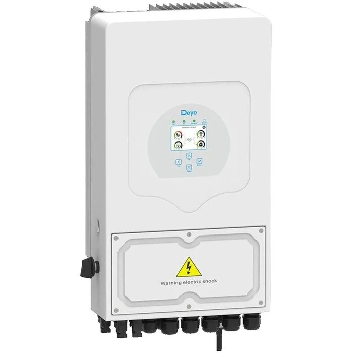 Гібридний інвертор Deye SUN-6K-SG05LP1-EU-AM2-P, 48 В, 6000 Вт, 1 фаза