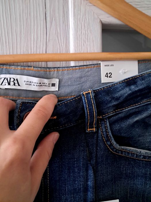 Jeansy Zara 42 Nowe