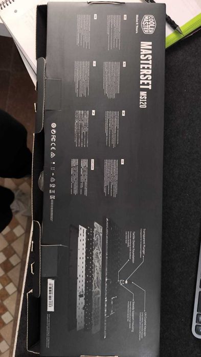 COOLER MASTER - MasterSet MS120 (Keyboard + Mouse)64740942196609122