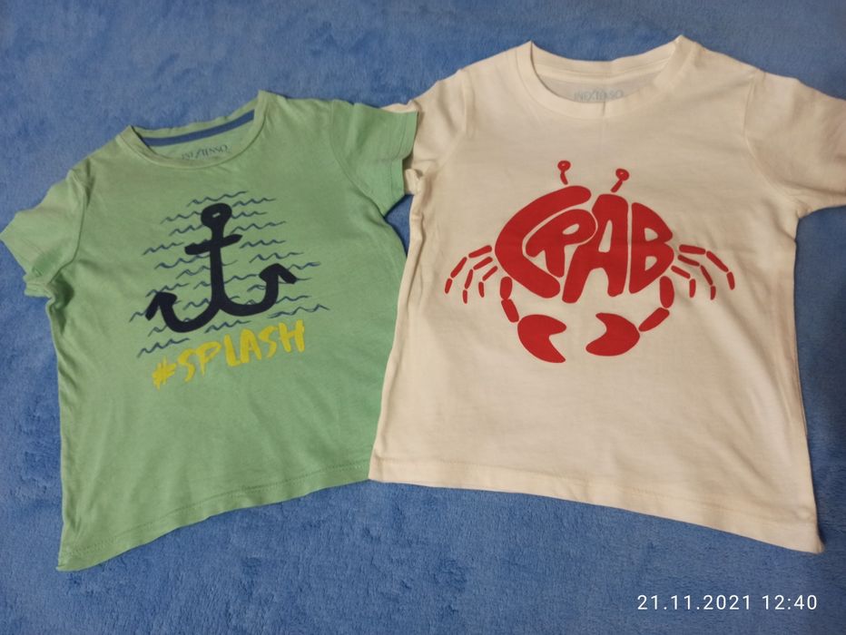 Футболка для мальчика размер 92  104 см