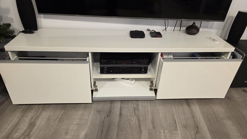 Movel TV Bestã Burs Branco Ikea