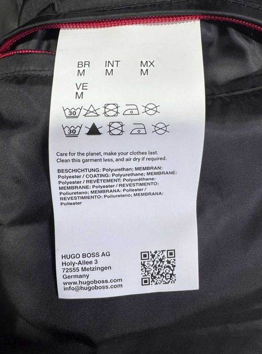 HUGO BOSS жилетка новая мужская оригинал 100% демисезон хуго босс черная