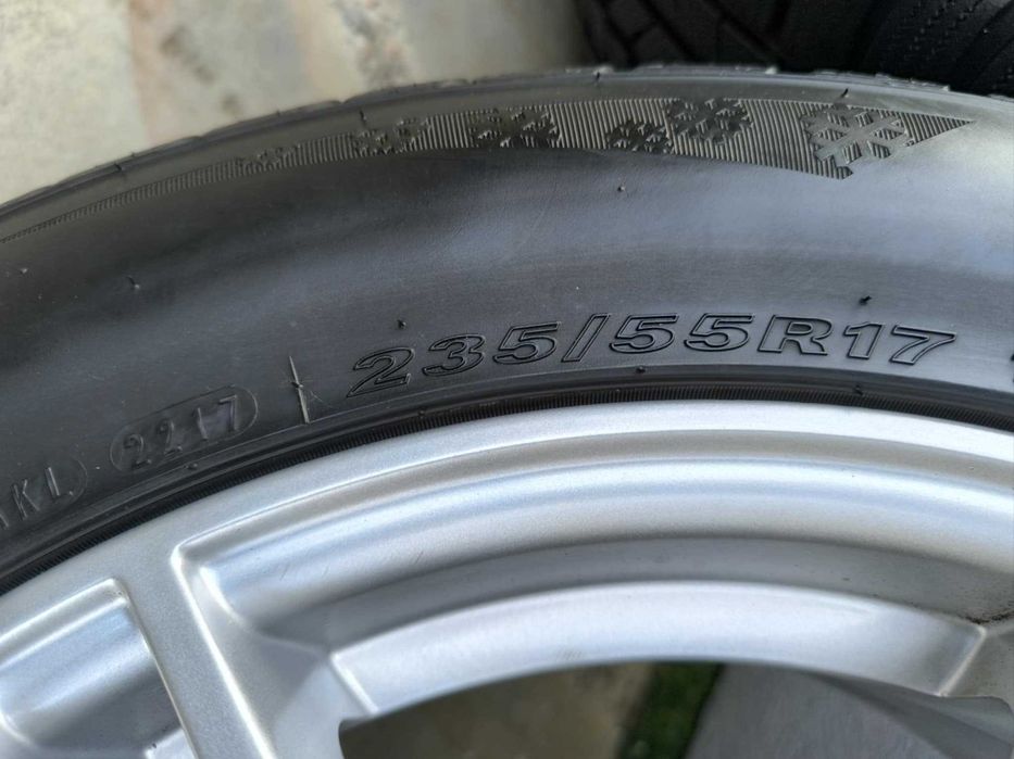 Alufelgi 17 5x112 opony zimowe 235/55R17 Audi VW Seat Skoda Merc 2023