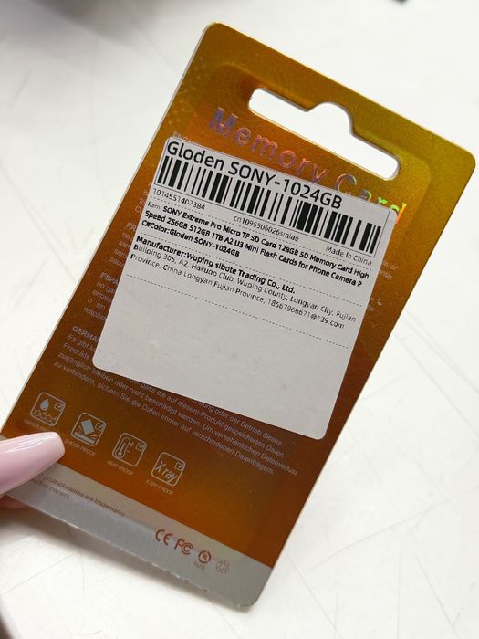 Micro SD Card SONY EXTREME PRO 1Tb + Adapter Нові
