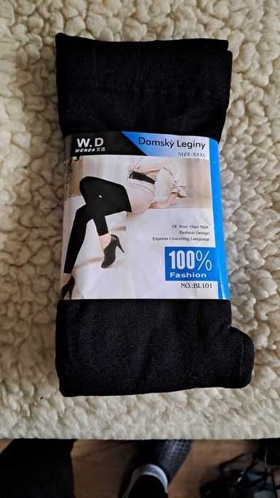 Legginsy damskie czarne